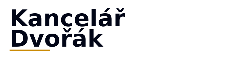 Kancelář Dvořák logo